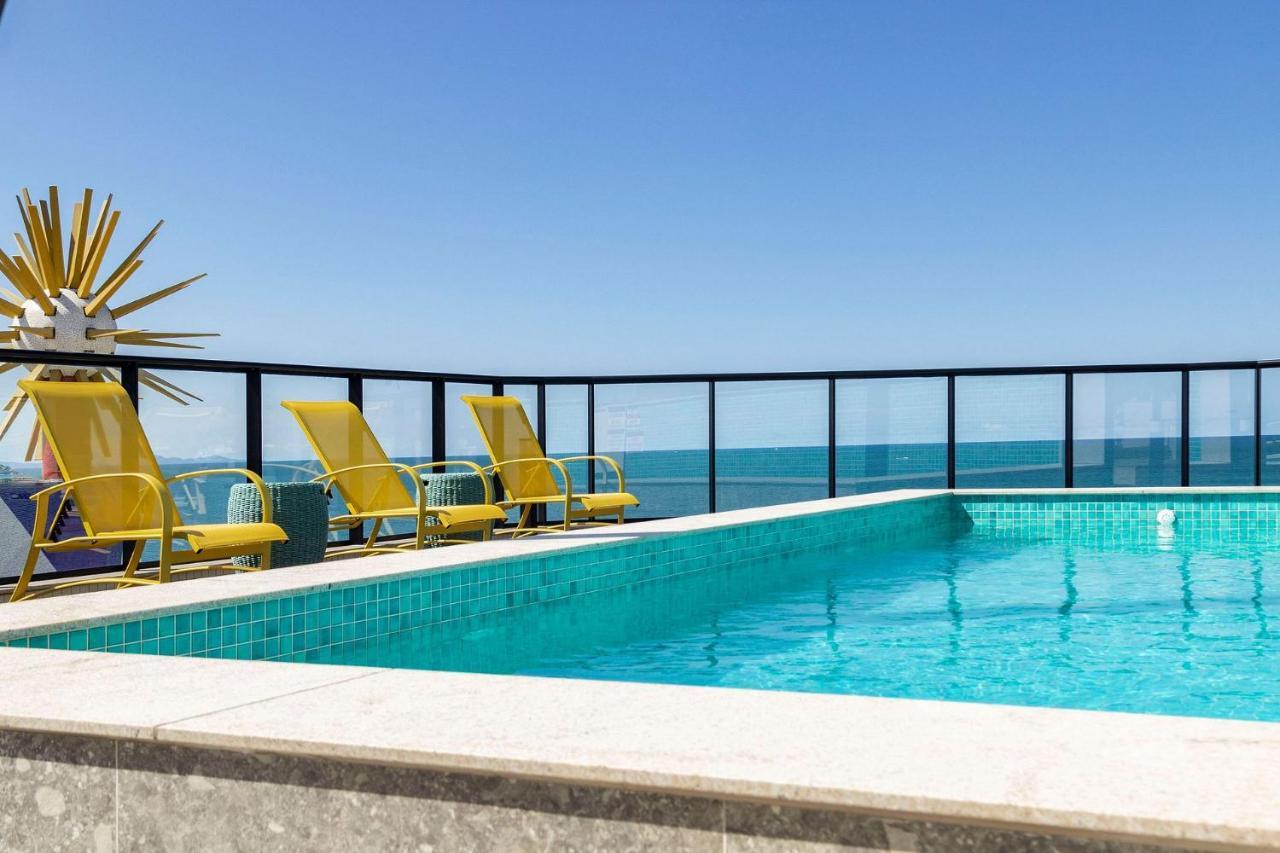 Aion Suites 205 - Lindo Apartamento Com Vista Para O Mar, A 60M Da Praia De Bombinhas, Com Piscina E Academia No Rooftop. Buitenkant foto